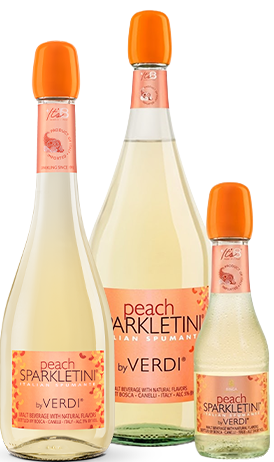 Peach Sparkletini