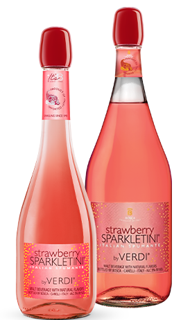 Strawberry Sparkletini